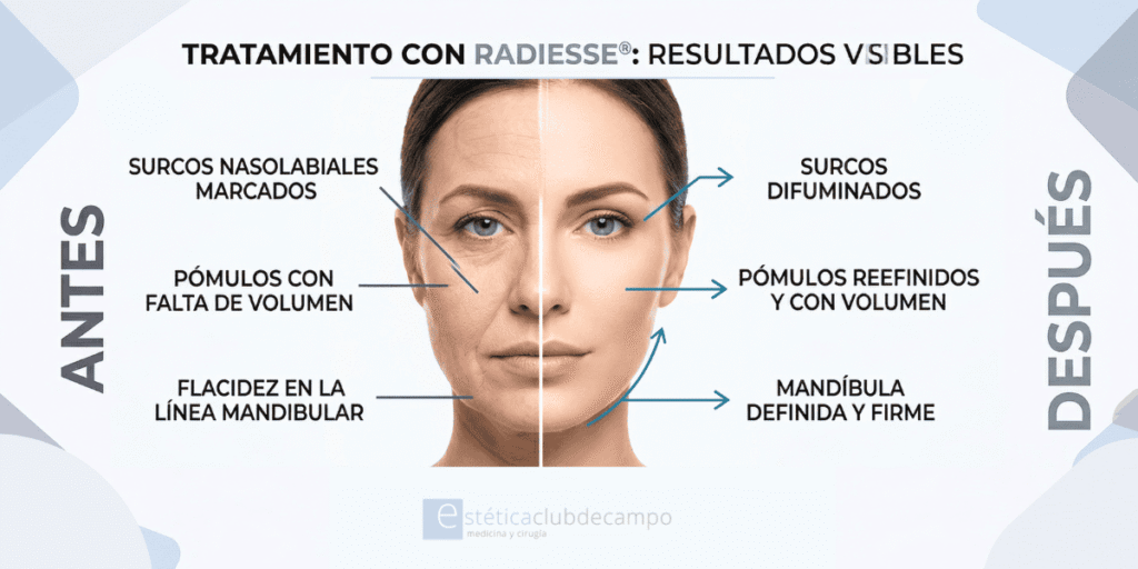 Radiesse - Antes y Despues - San Sebastian de los Reyes